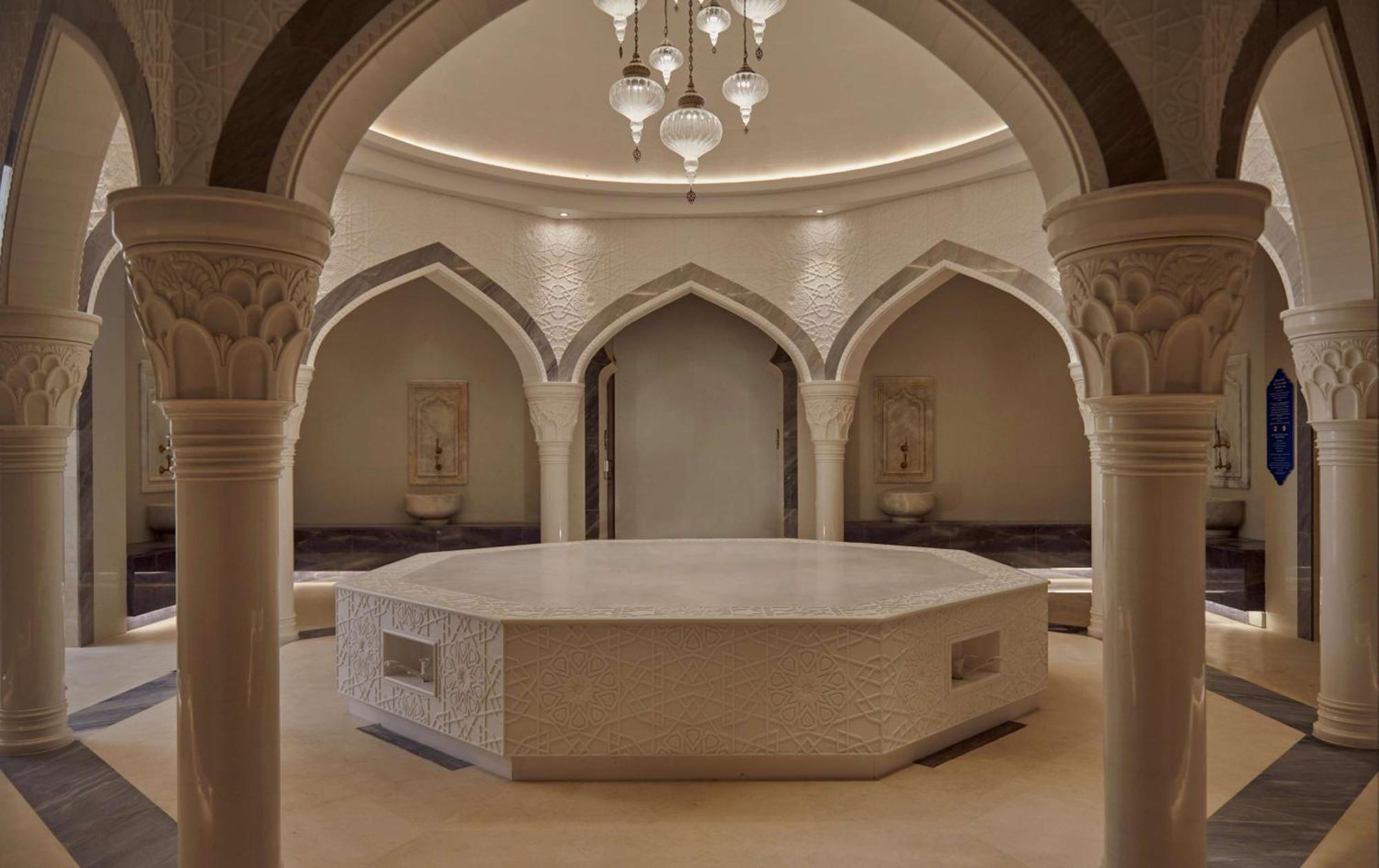 Hilton Salwa Beach Resort And Villas Abu Samra Zewnętrze zdjęcie The hammam at the Four Seasons Hotel, Amman